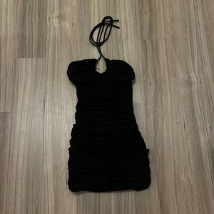 Zara mini black dress